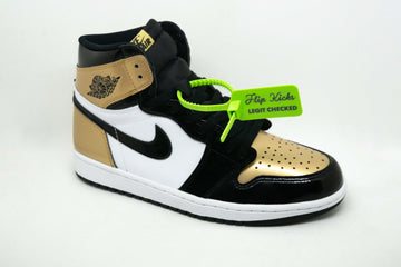 Jordan 1 High NRG PATENT GOLD TOE