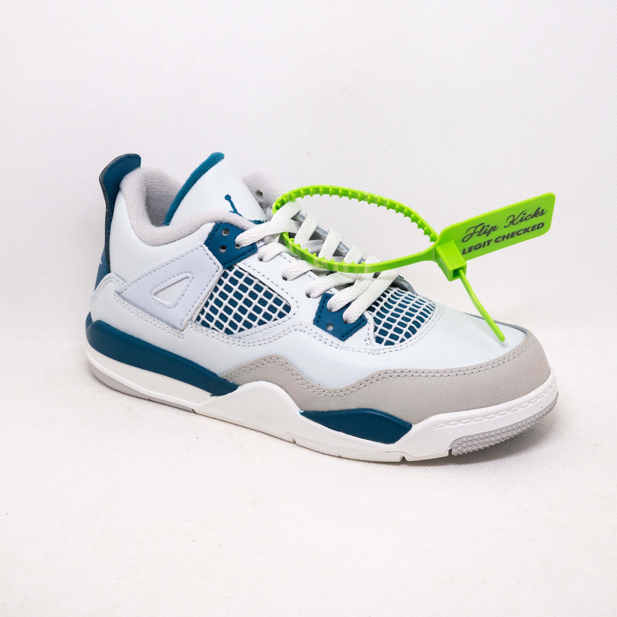 Jordan 4 MILITARY BLUE (KIDS)