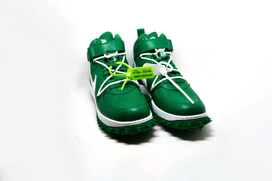 Air Force 1 Mid x OFF-WHITE PINE GREEN