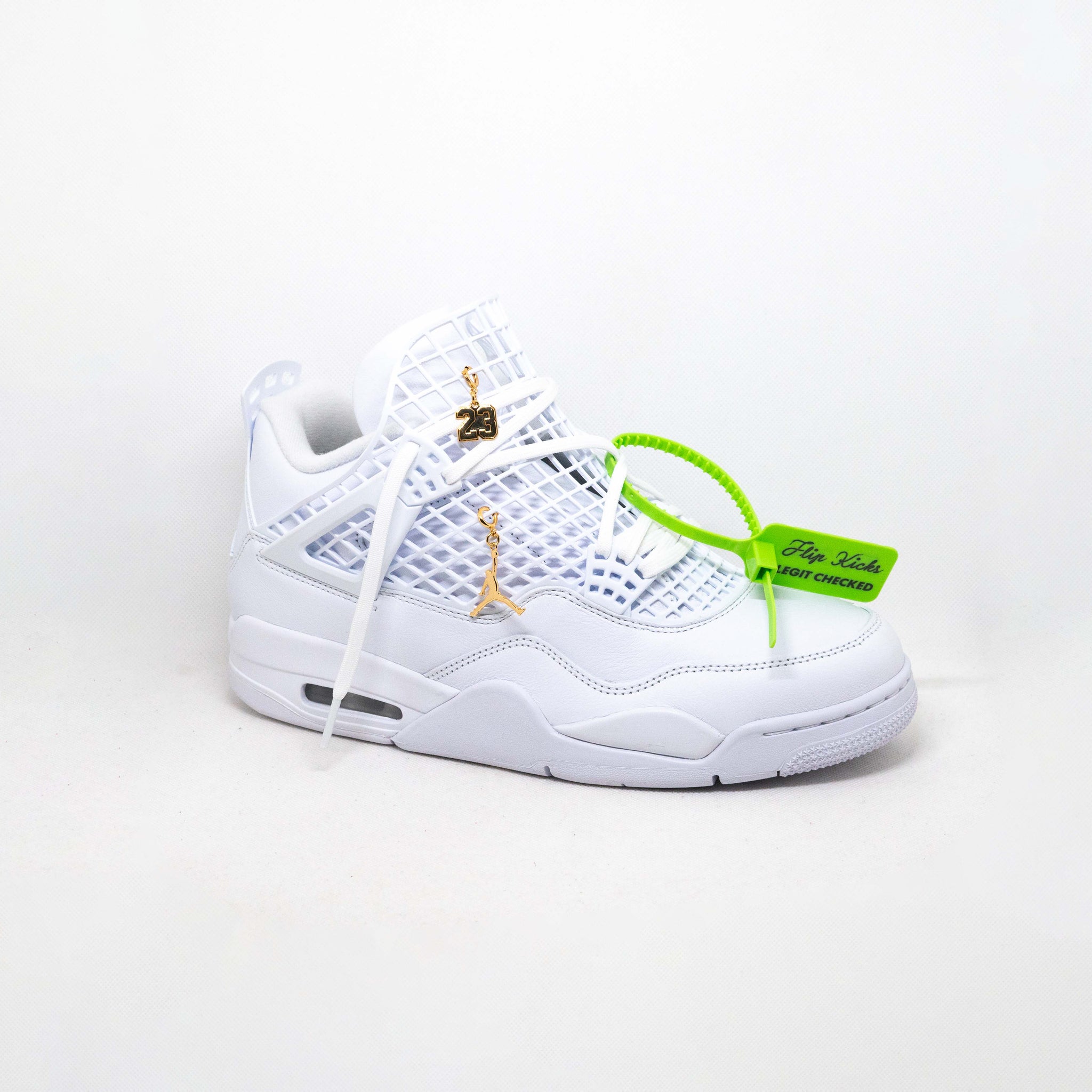 Jordan 4 NET WHITE W