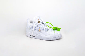 Jordan 4 NET WHITE W