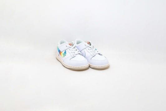 Dunk low RAINBOW LACE SWOOSH (KIDS)