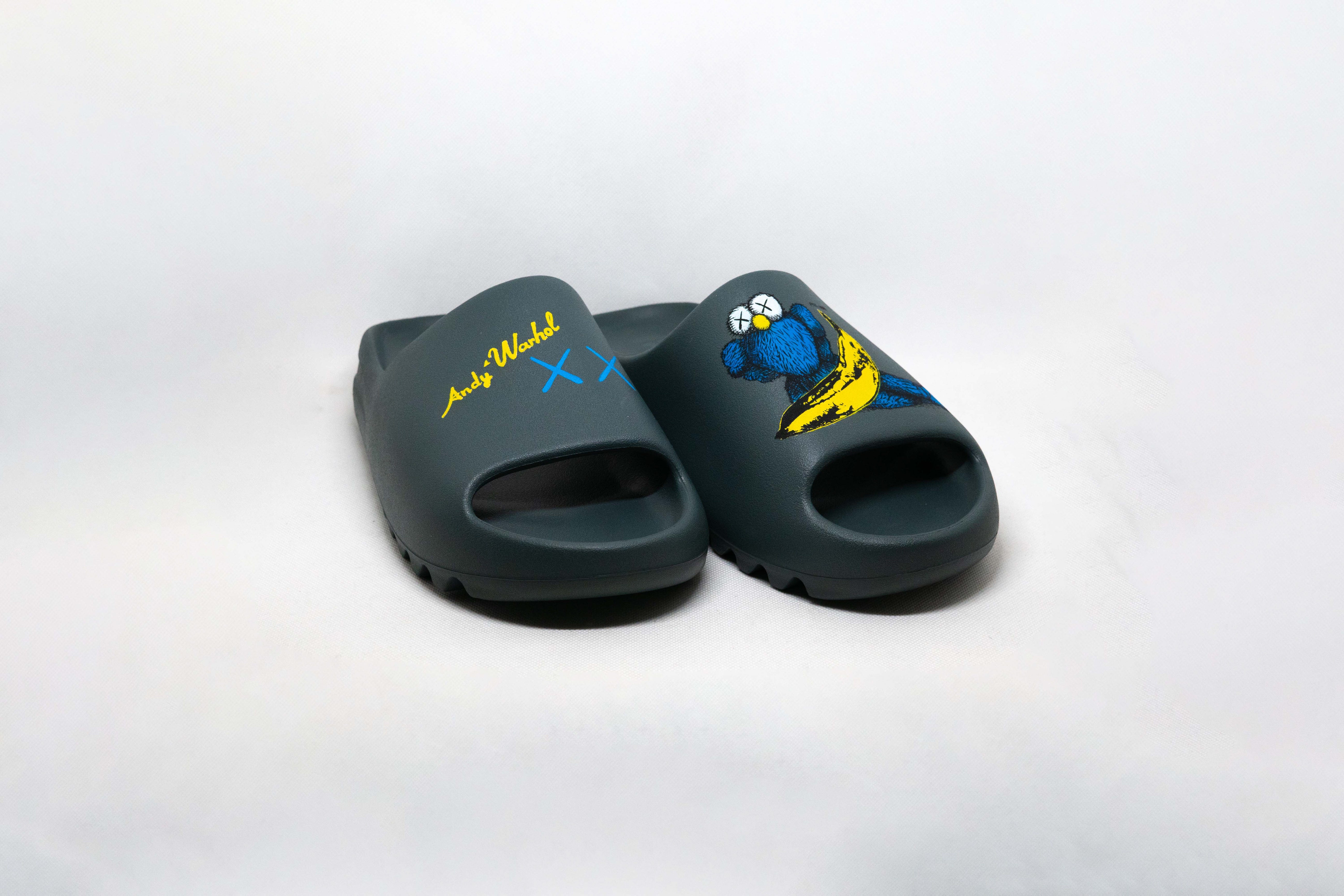spongebob yeezy slide