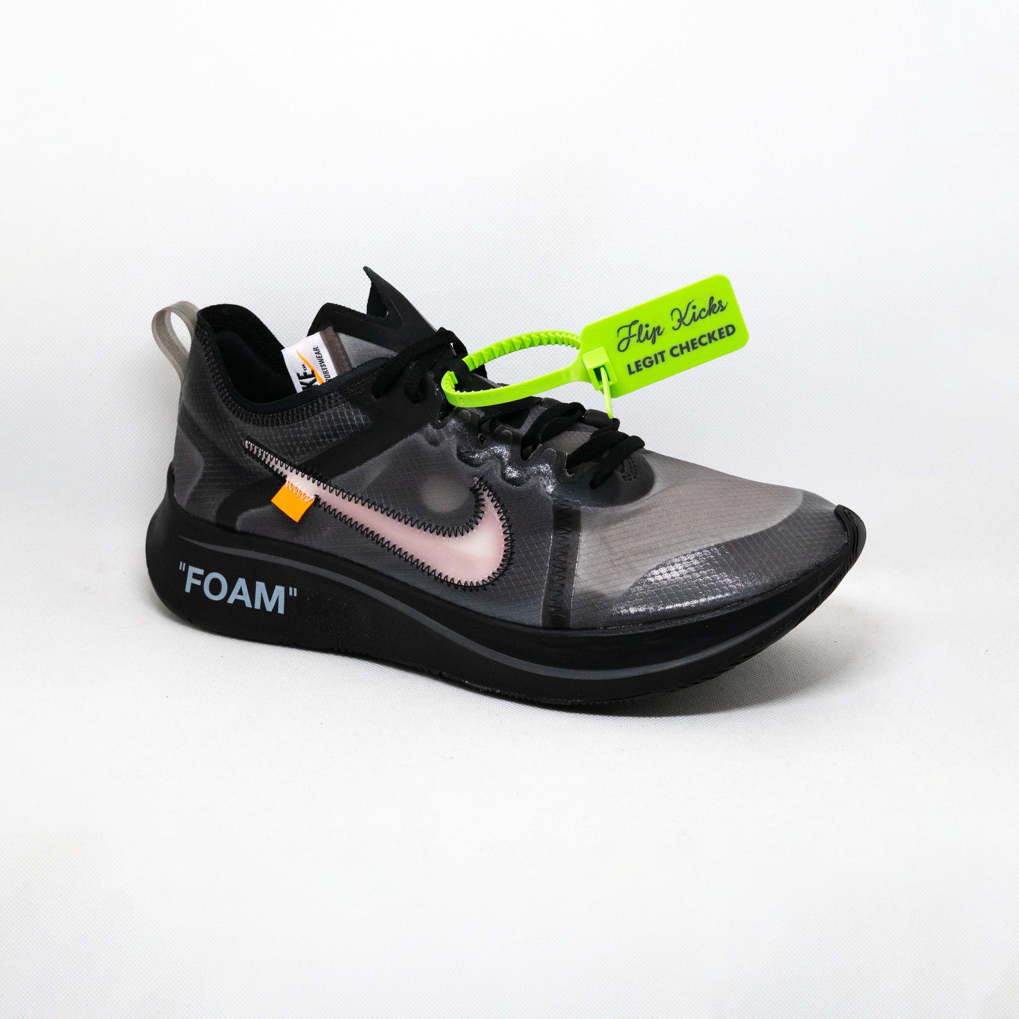 Zoom Fly OFF-WHITE BLACK SILVER