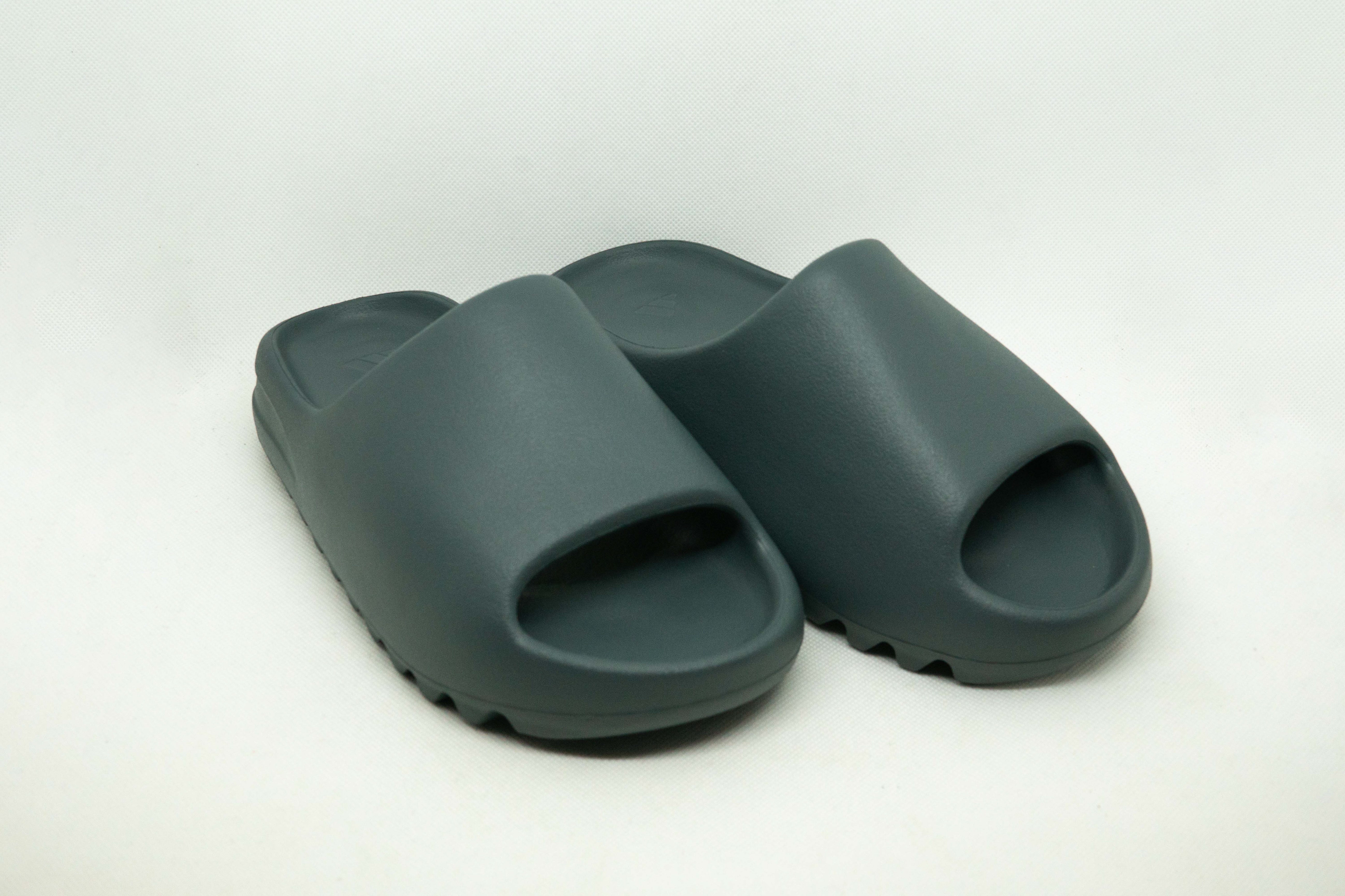 yeezy slides dark green