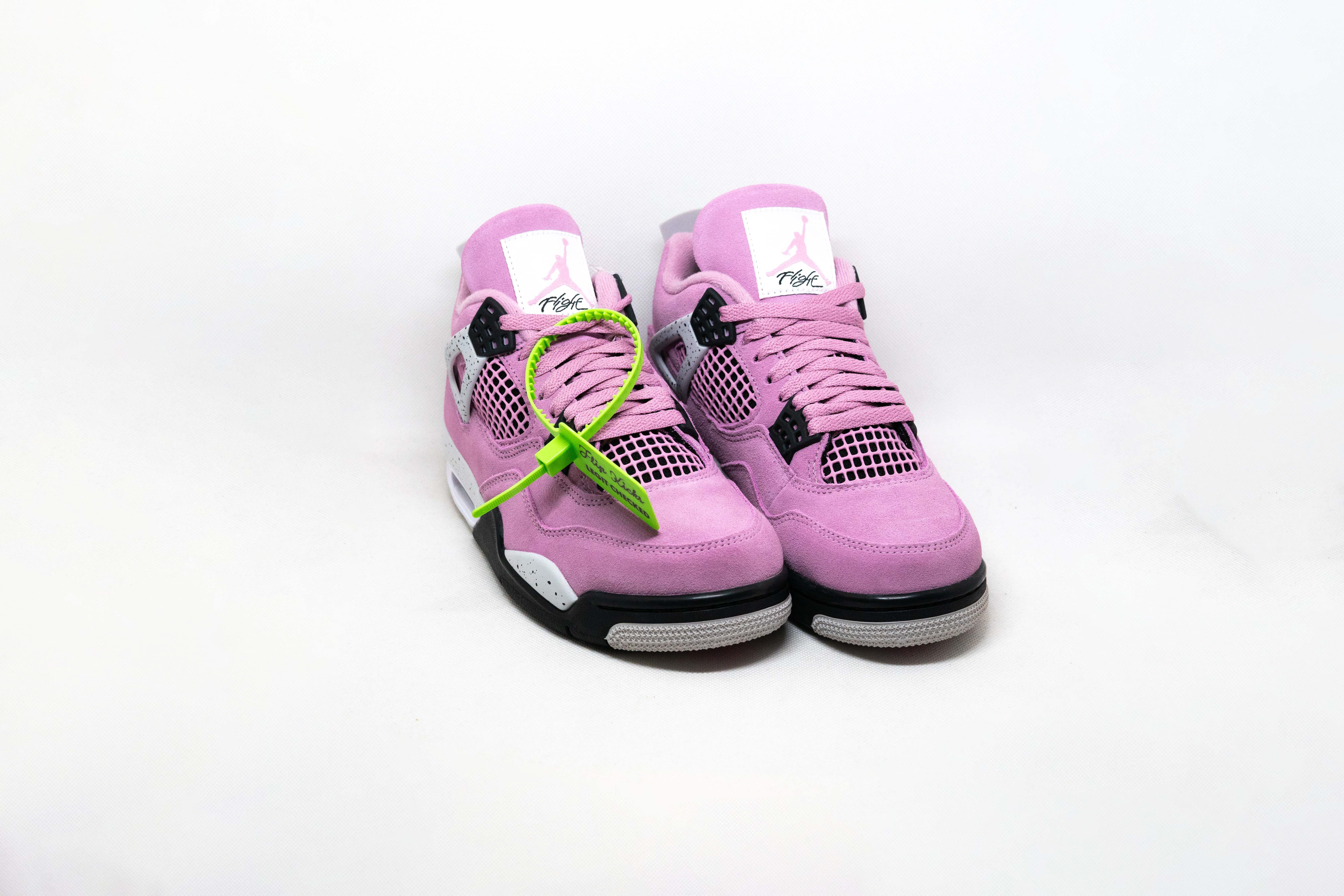 retro 4 pink and green