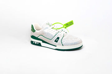 Louis Vuitton TRAINER GREEN STRASS