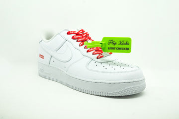 Air Force 1 Low SUPREME WHITE