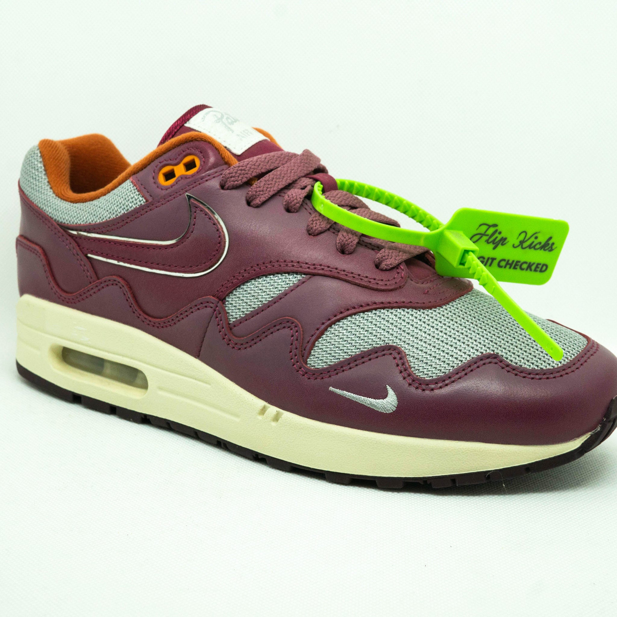Air Max 1 PATTA WAVES RUSH MAROON