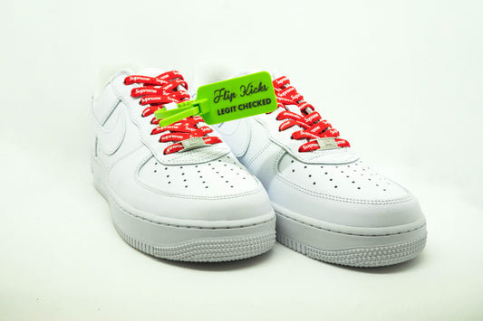 Air Force 1 Low SUPREME WHITE